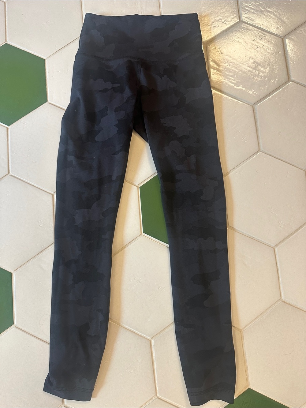 lululemon athletica Black Camo High-Rise Leggings
